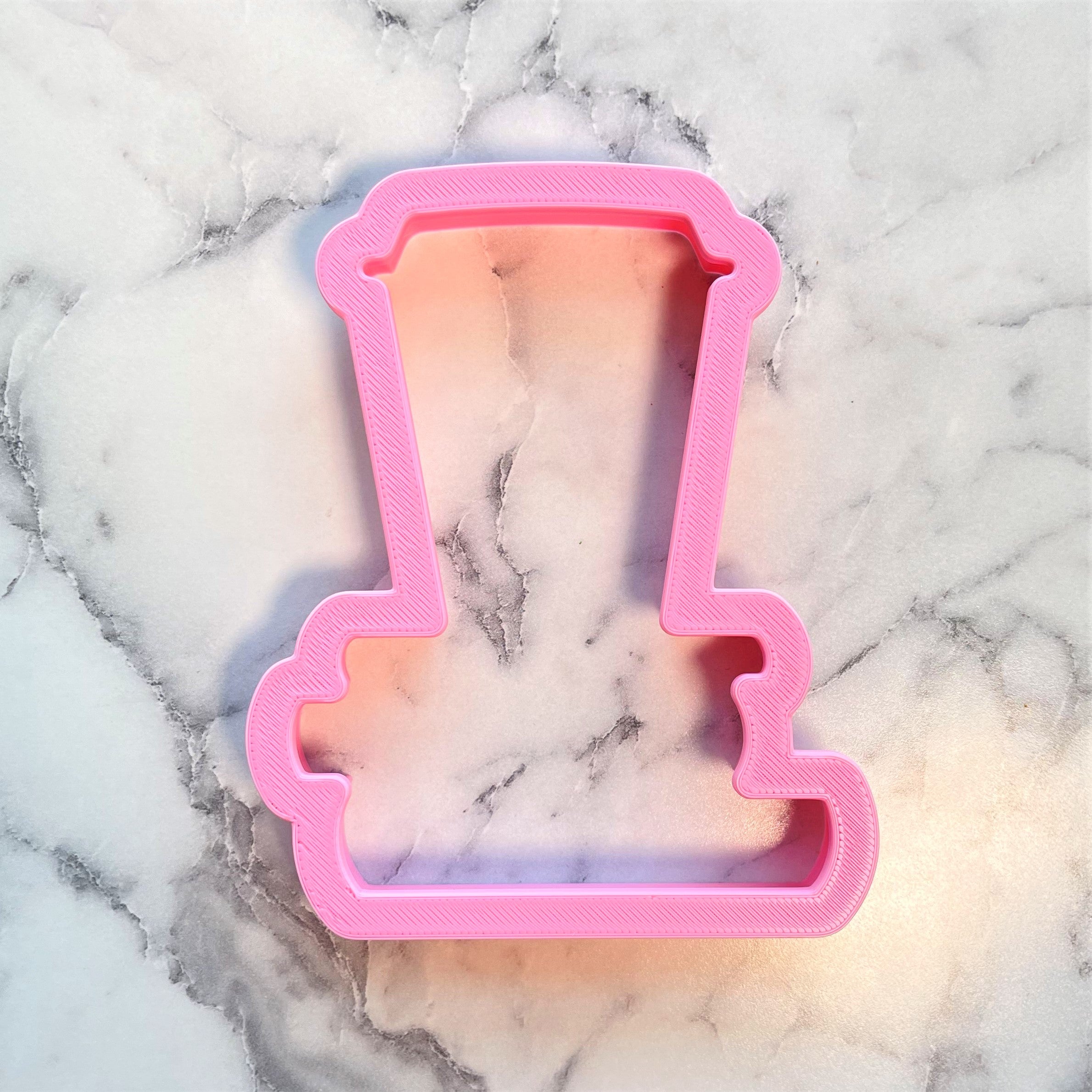 Latte on Books Cookie Cutter