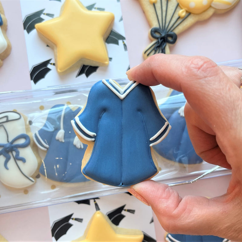 Mini Graduation Robe Cookie Cutter