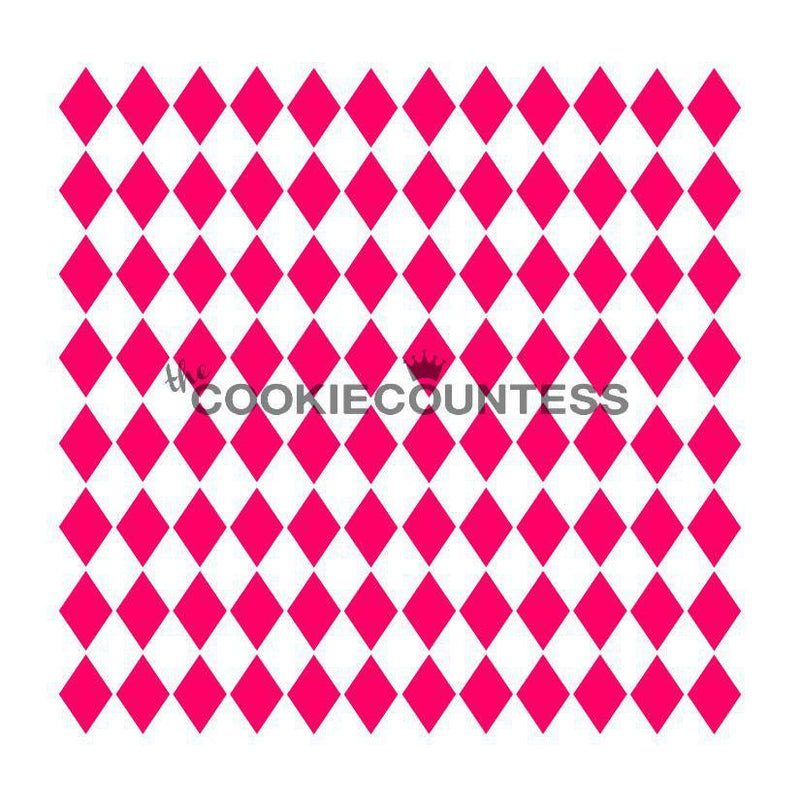Harlequin Mini Stencil