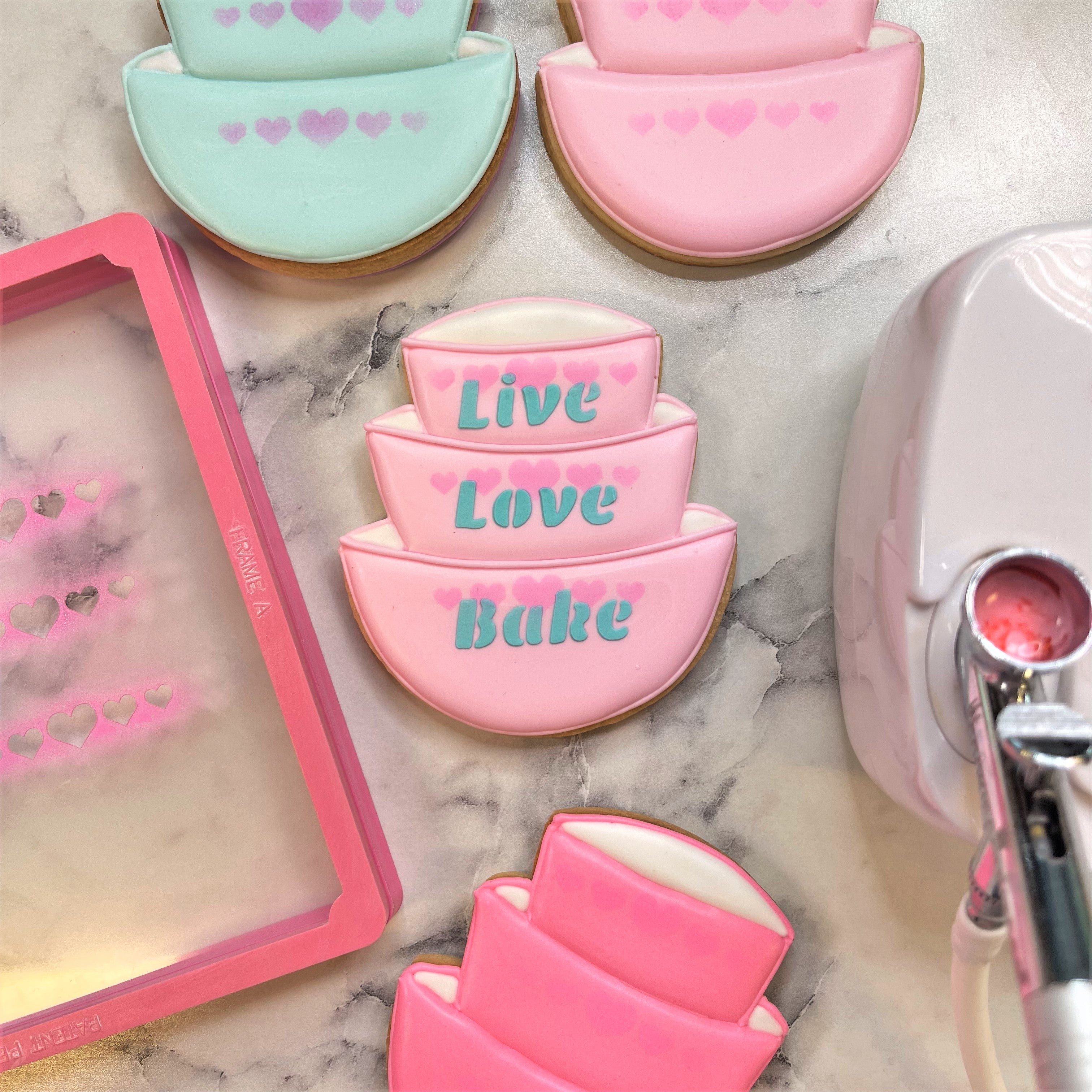 Live Love Bake Stencil – The Flour Box