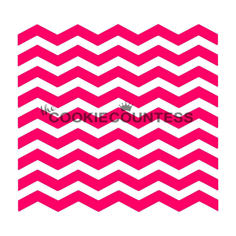 Chevron Narrow Stencil