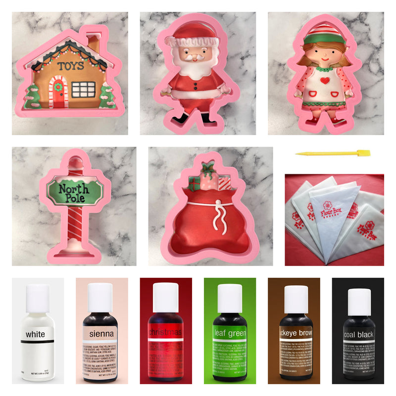 North Pole Cookie Decorating Kit (Sale 50%)