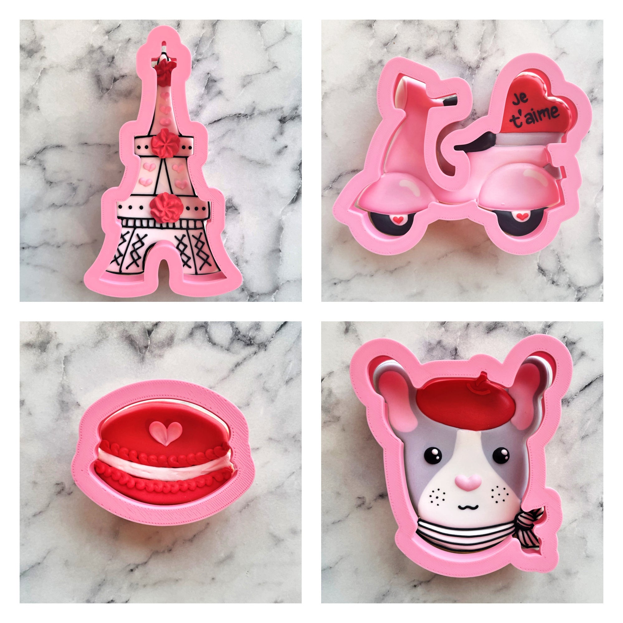 Paris Valentine's Cookie Decorating Class RECORDING
