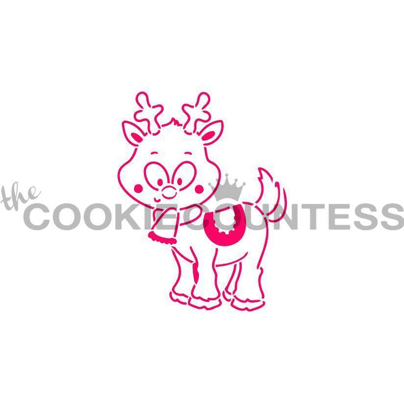 Reindeer PYO Stencil