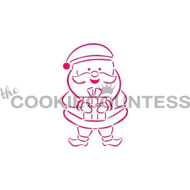 Santa PYO Stencil