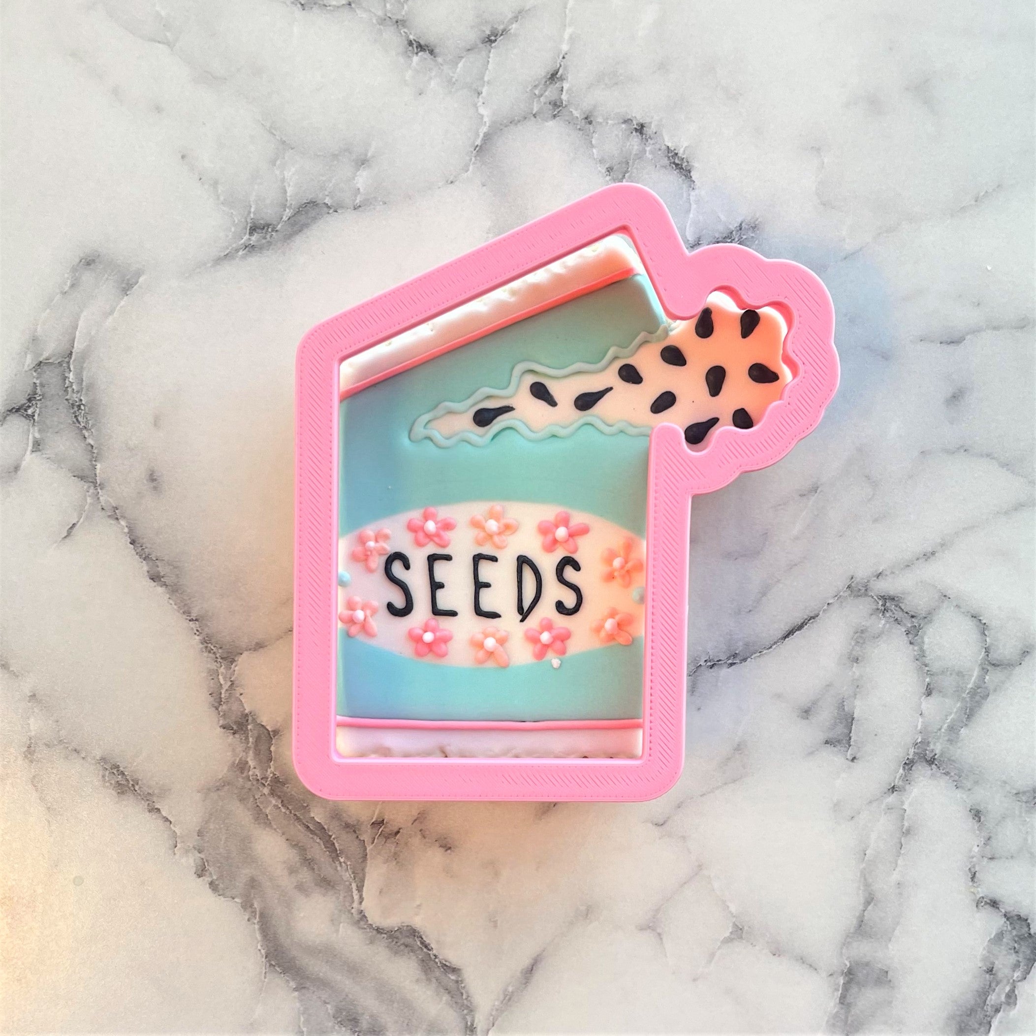 Seed Packet Cookie Cutter
