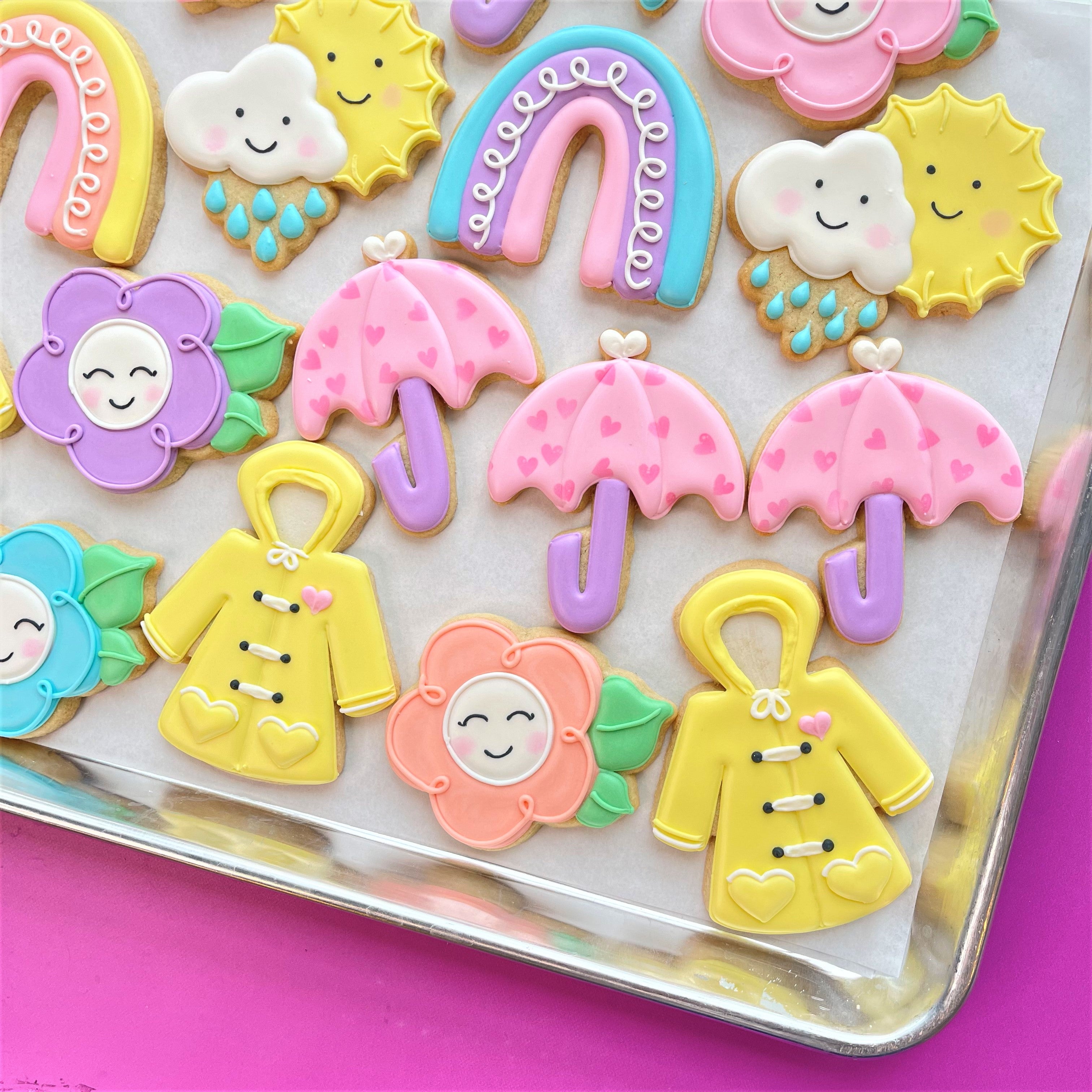 Spring Showers to Flowers Cookie Decorating Class Recording