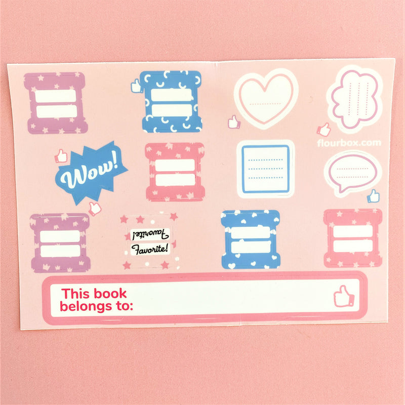 Flour Box Club Sketchbook Stickers