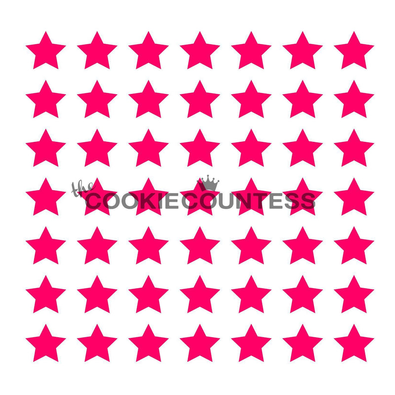Stars Stencil