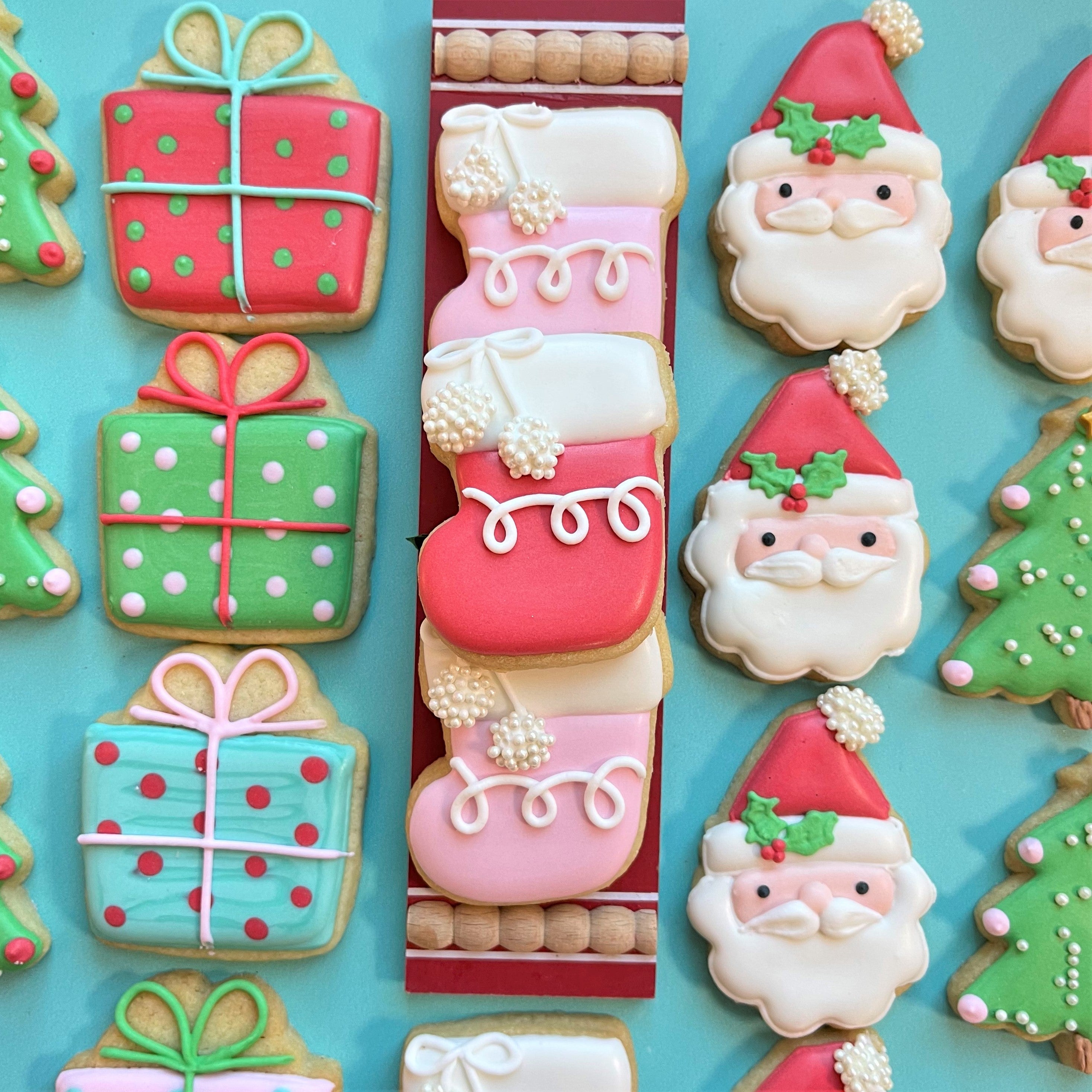 Mini Classic Christmas Stocking Cookie Cutter