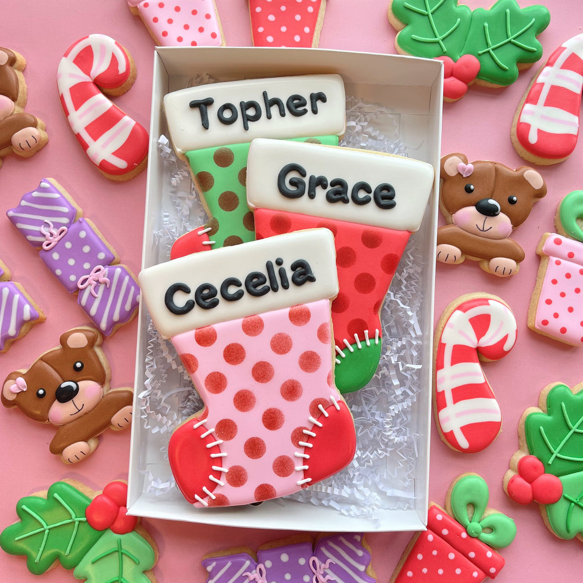 Christmas Stocking JUMBO Cookie Cutter