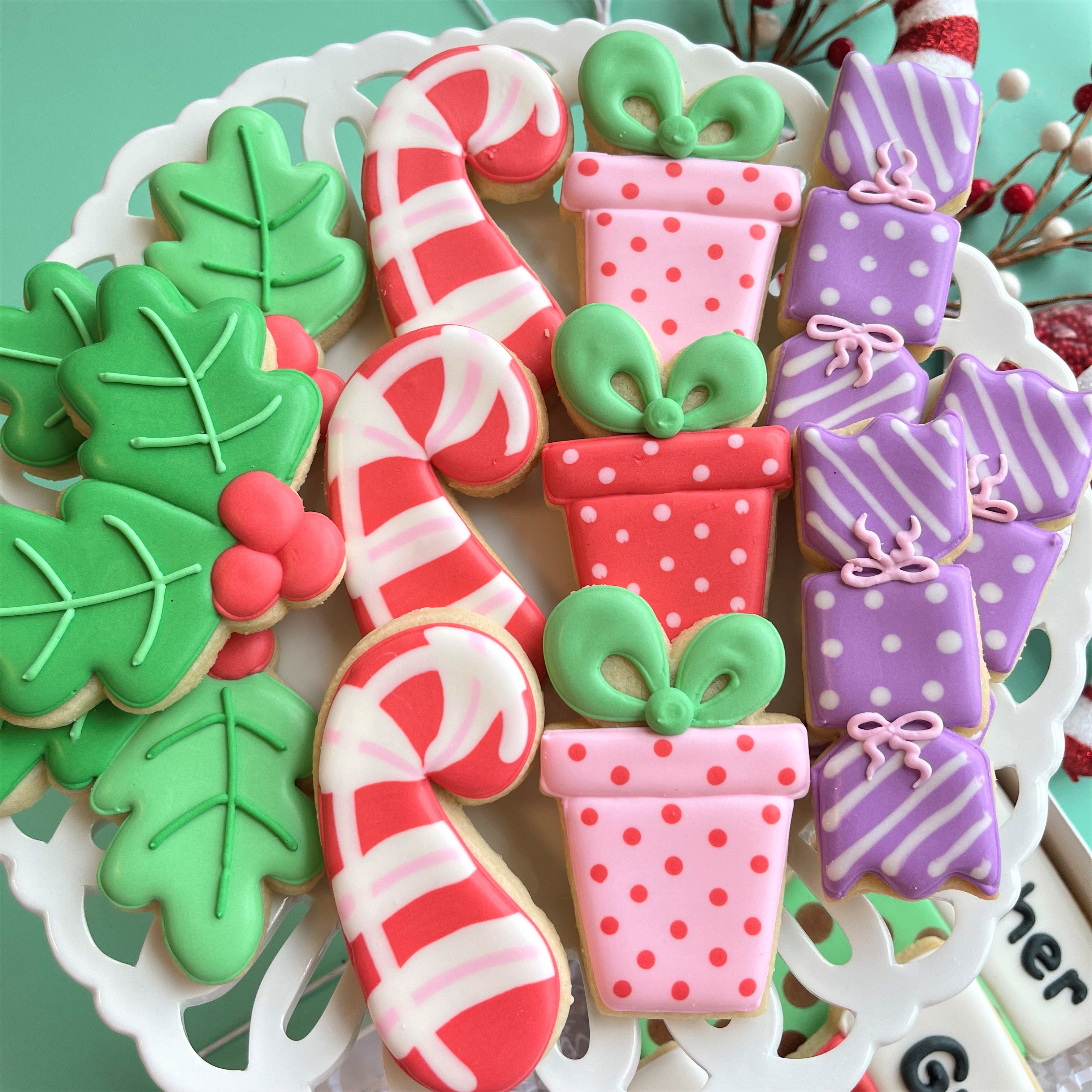 Candy Cane Rounded Cookie Cutter