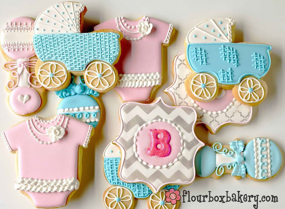 Baby Carriage Cookie Cutter – The Flour Box