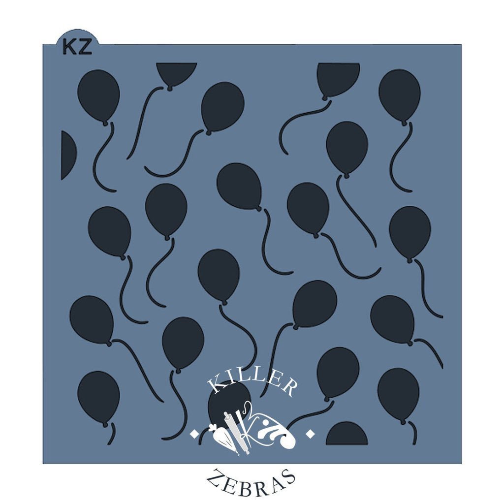 Balloons KZ Stencil