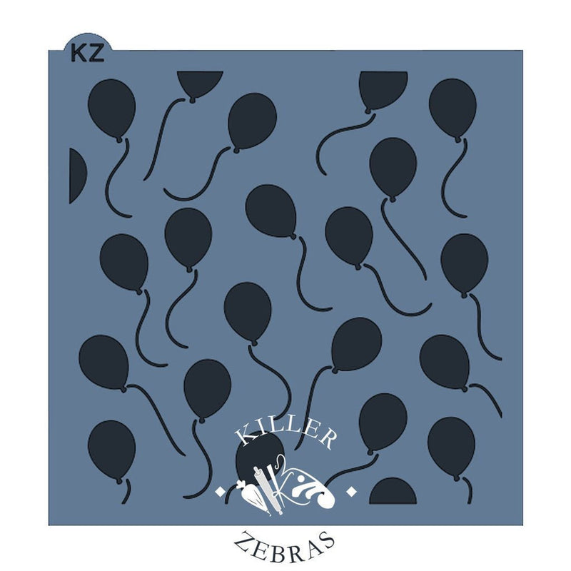 Balloons KZ Stencil