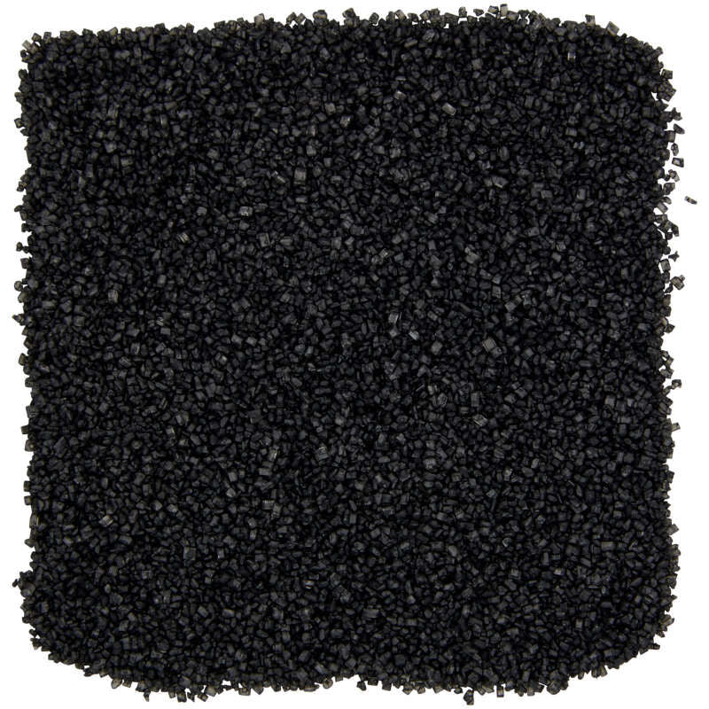 Black Sanding Sugar SMALL Sprinkle Jar
