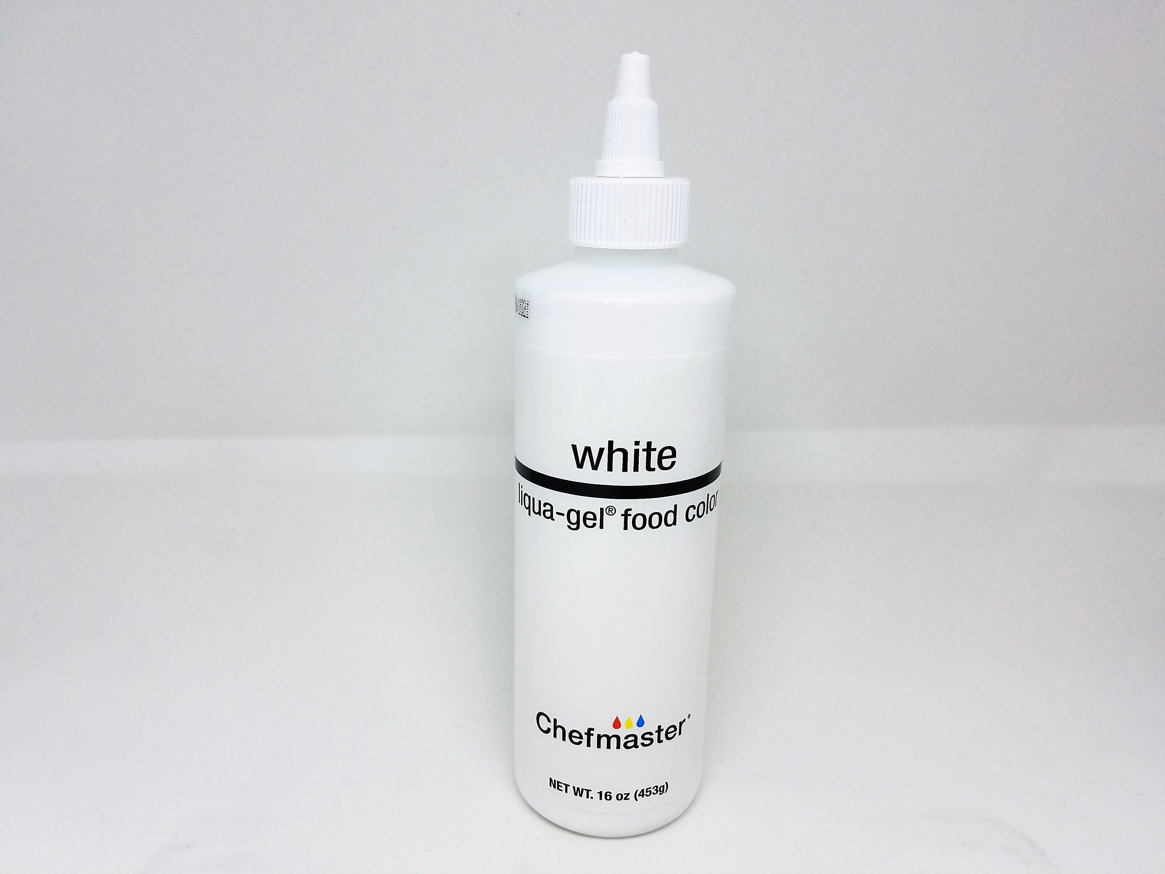 Bright White 16oz Chefmaster LIQUA-GEL