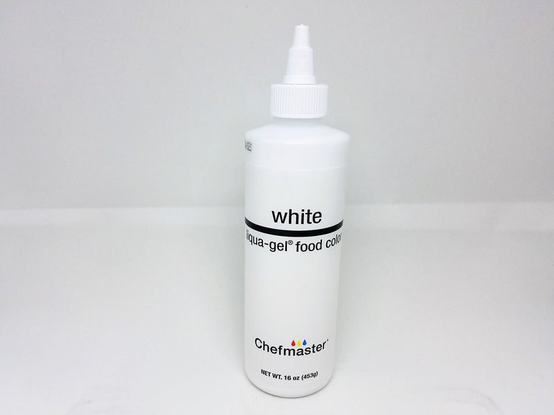 Bright White 16oz Chefmaster LIQUA-GEL