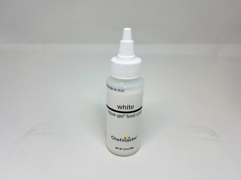 Bright White 3.5oz Chefmaster LIQUA-GEL