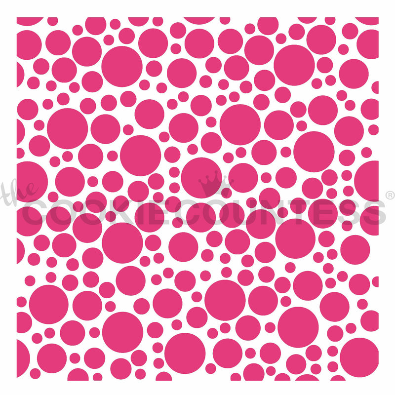 Bubble Dots Stencil