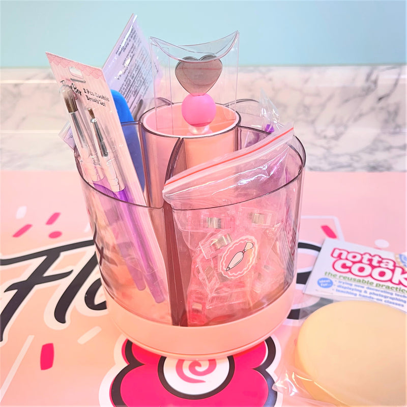Cookie Decorating Tool Spinning Caddy