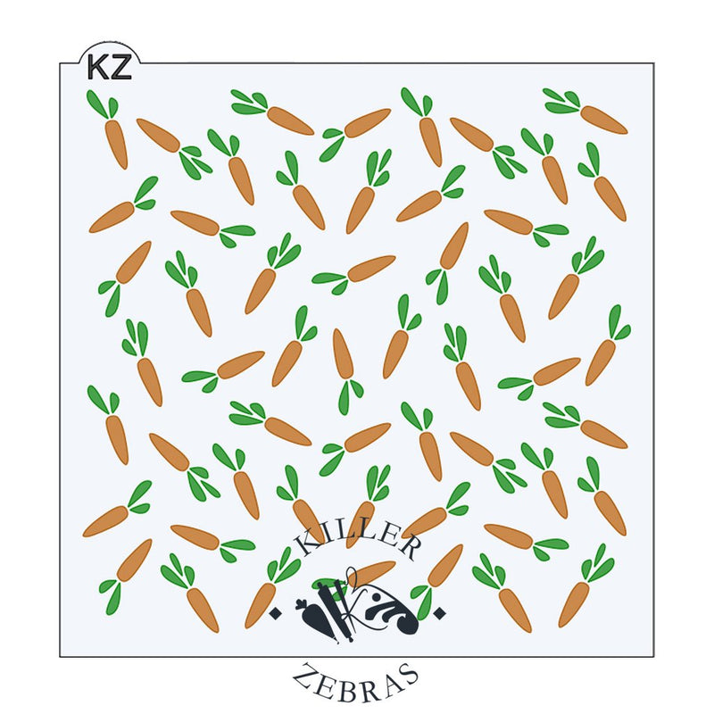 Carrots 2pc KZ Stencil