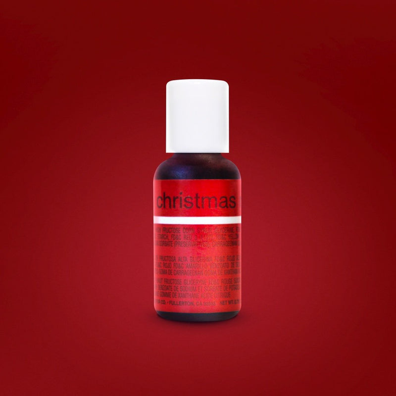 Christmas Red .70oz Chefmaster LIQUA-GEL