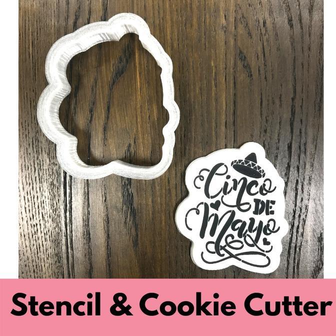 Cinco De Mayo Stencil and Cutter Set