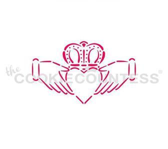 Claddagh Stencil