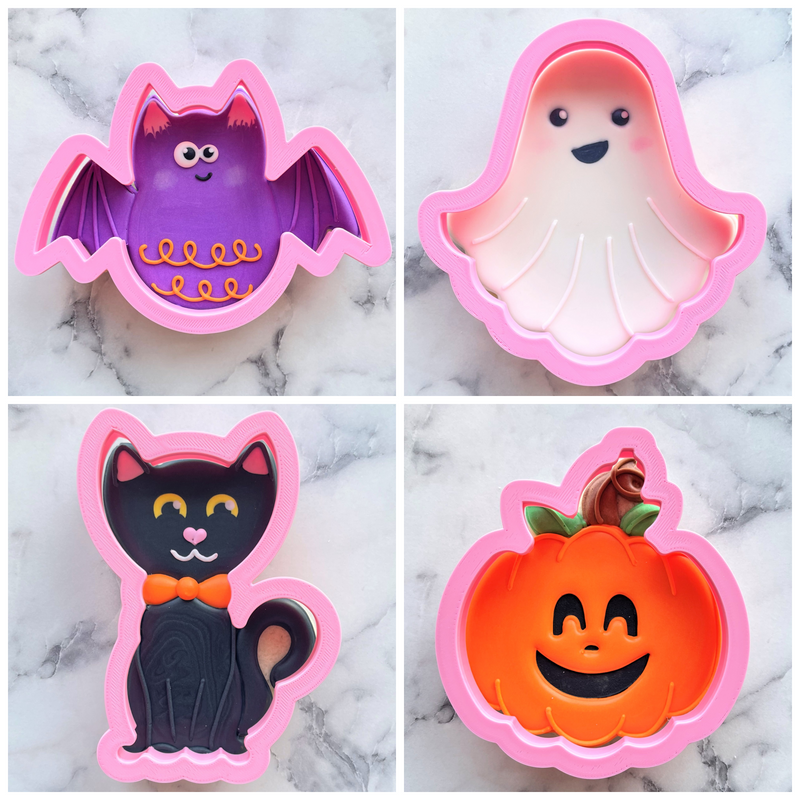 Classic Halloween Cookie Cutter BUNDLE (Regular Size)