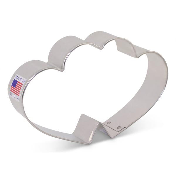 Double Heart Cookie Cutter by The Flour Box