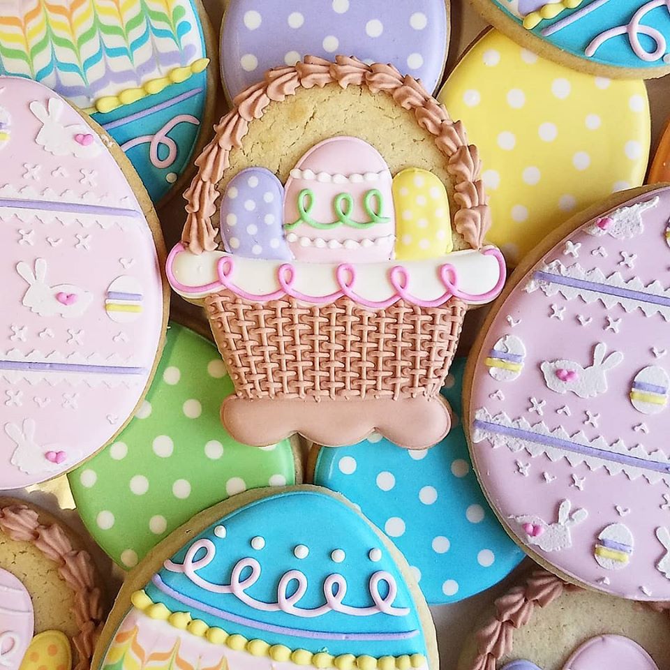 Easter Basket Cookie Cutter by The Flour Box