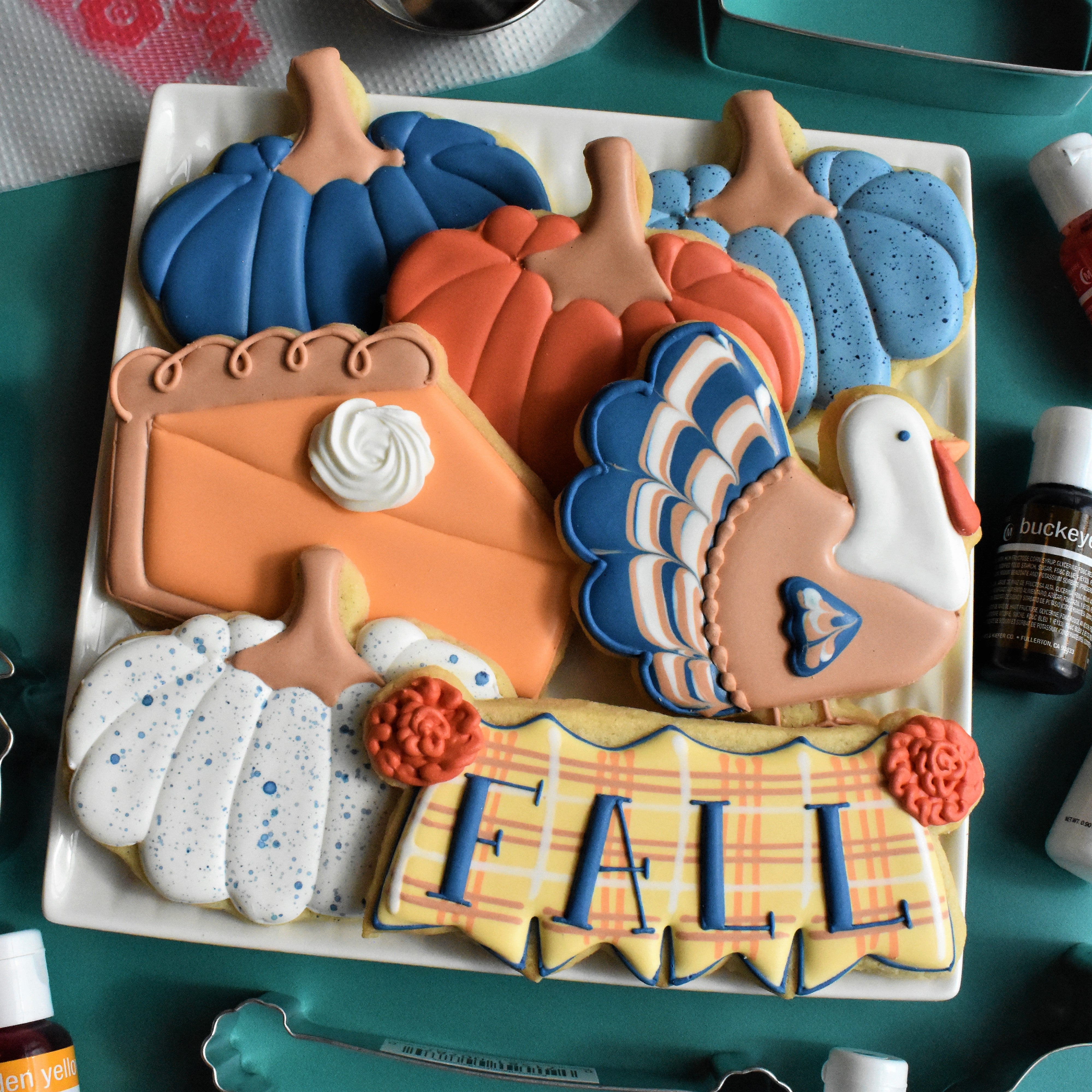 Fall/Thanksgiving Online Decorating Class Recording