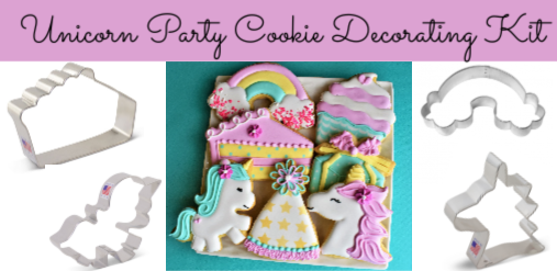 Unicorn Party Cookie Decorating Kit