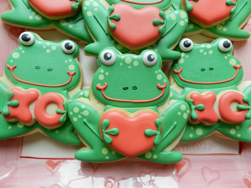 Frog & Heart Cookie Cutters – 3D Cookie Cutter Shop