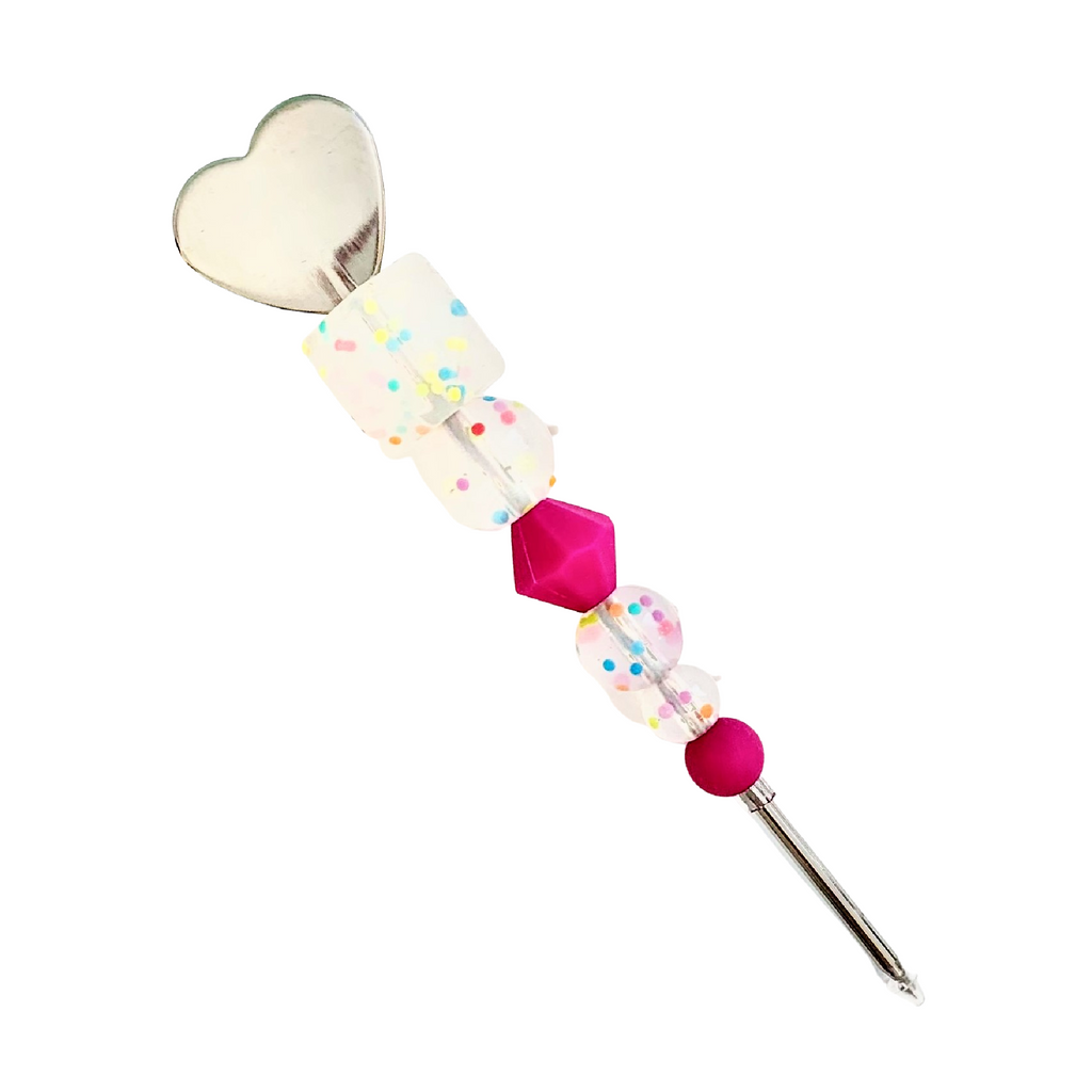 Confetti Cookie Party FUCHSIA Cookie Scribe
