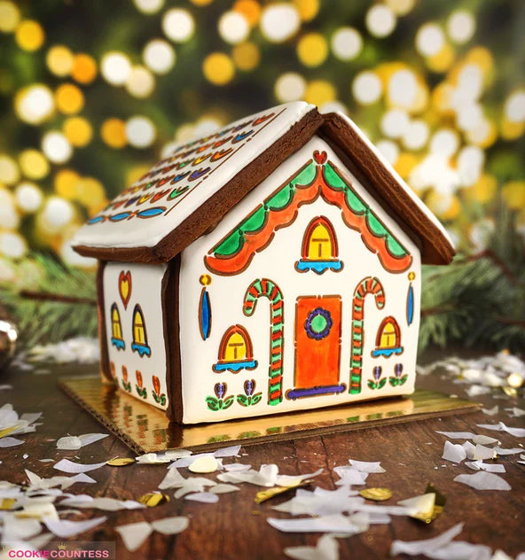 Gingerbread House 4pc PYO Stencil Set