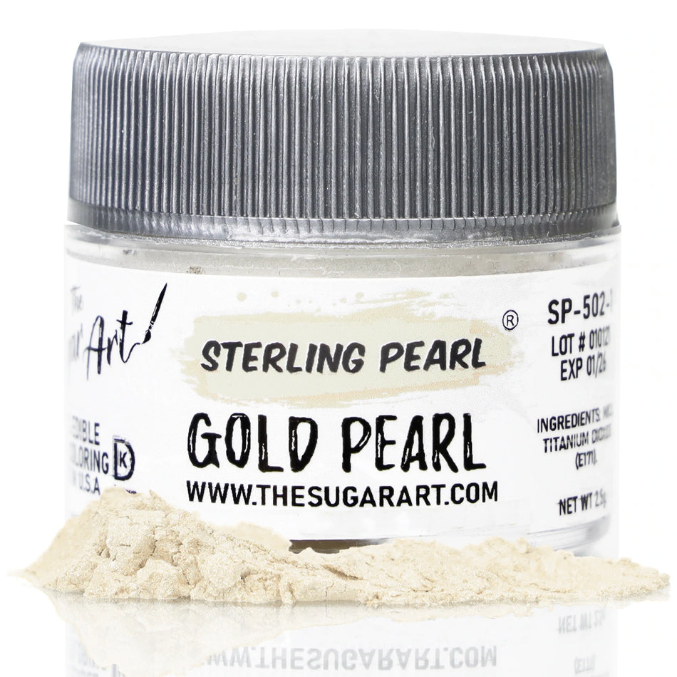 Gold Pearl The Sugar Art Luster Dust
