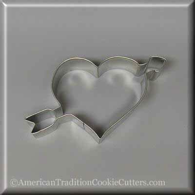 Heart with Arrow ATCC New Cookie Cutter