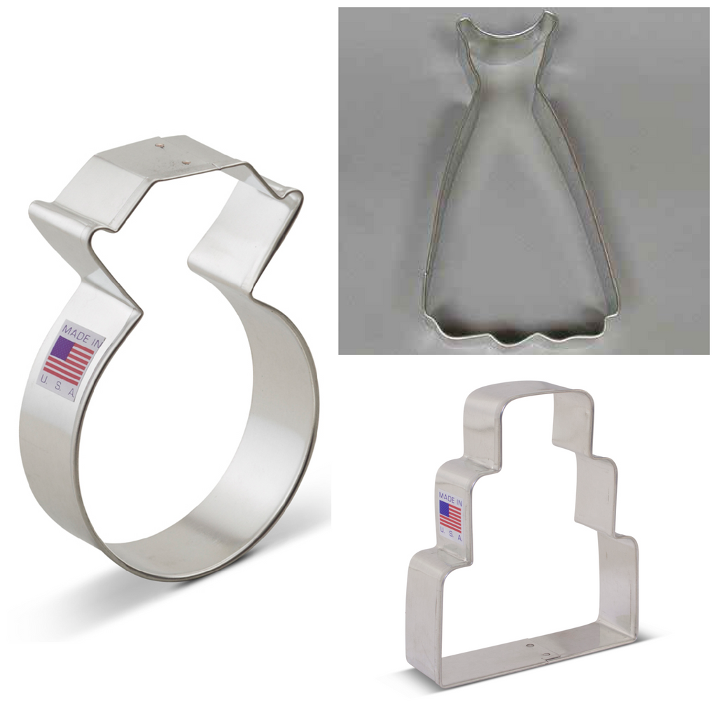 Here Comes the Bride Cookie Cutter Set