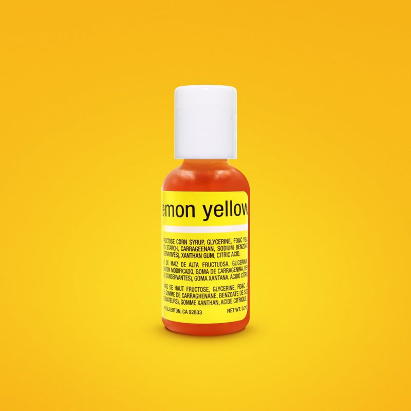 Lemon Yellow .70oz Chefmaster LIQUA-GEL