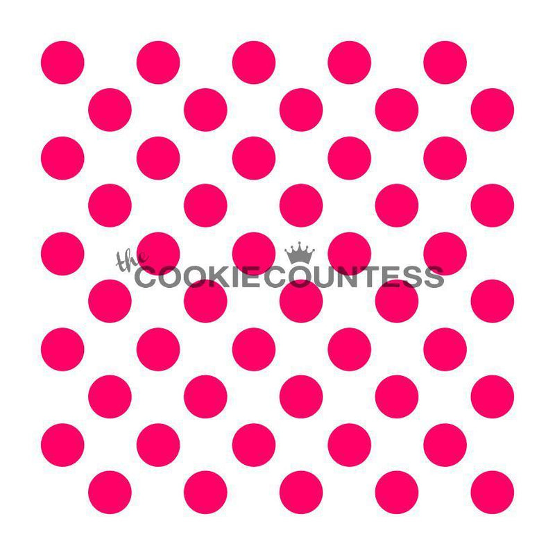 Medium Dots Stencil