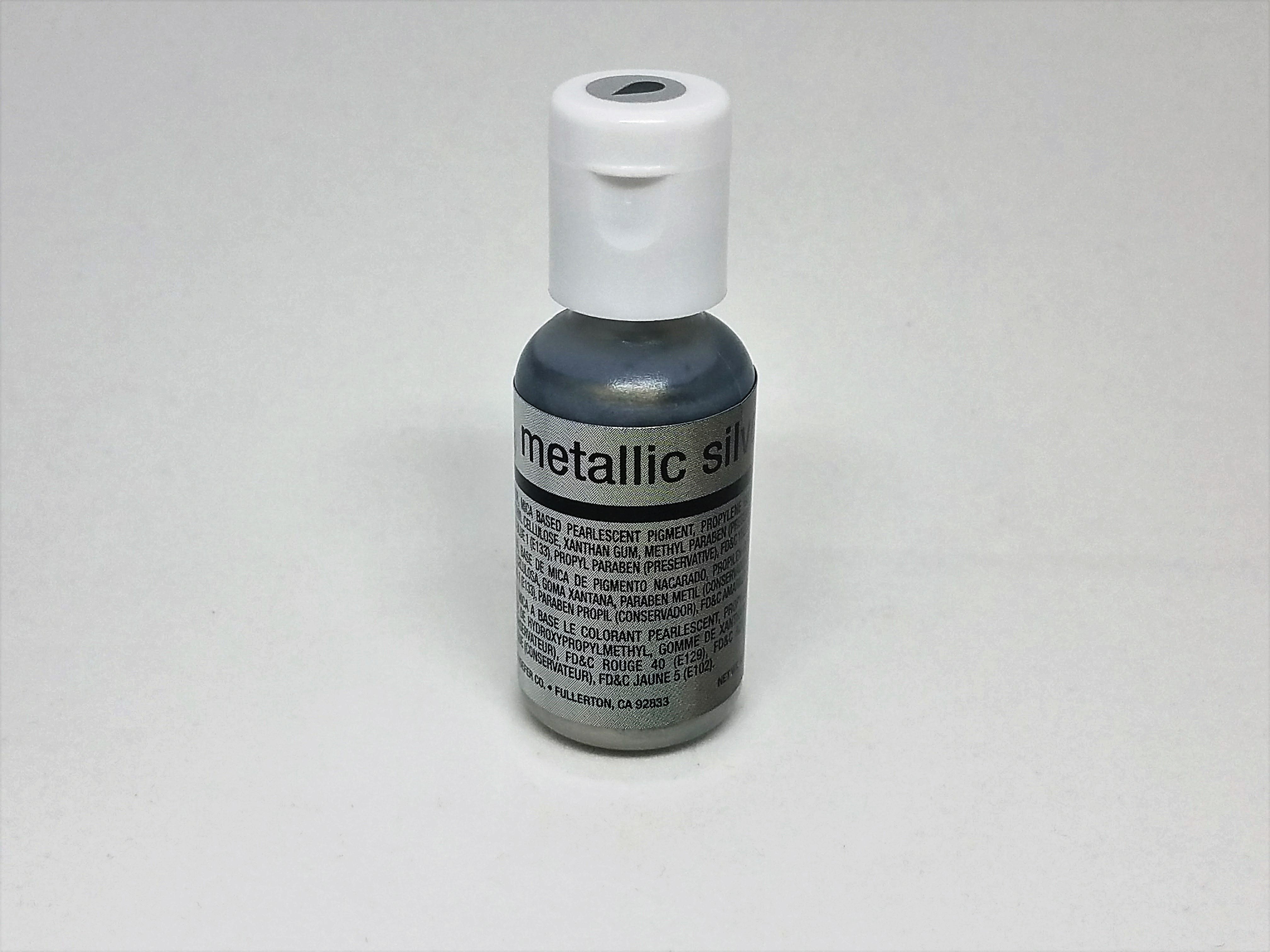 Metallic Silver .67oz Chefmaster AIRBRUSH Color