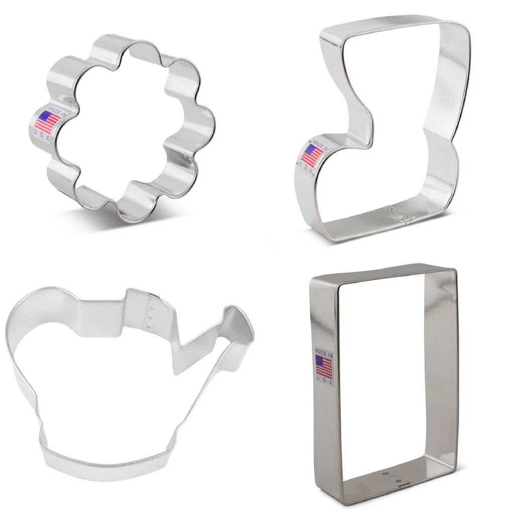Mother's Day Gardening Cookie Cutter Set