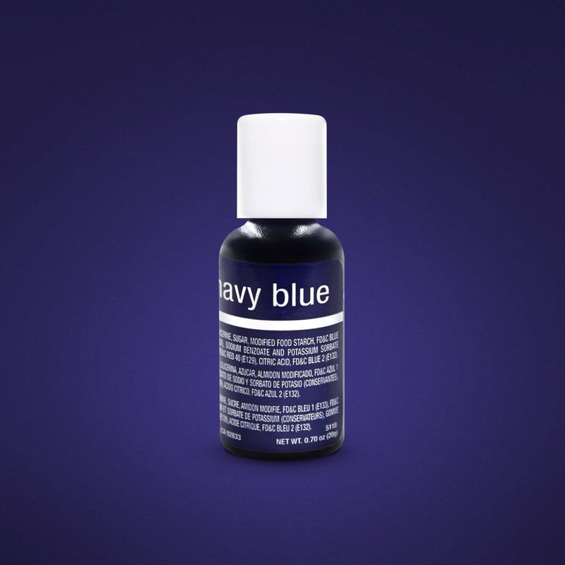Navy Blue .70oz Chefmaster LIQUA-GEL