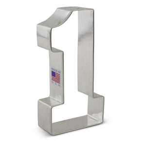 Number 1 Large Ann Clark Cookie Cutter