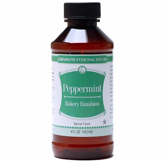 Natural Peppermint Lorann Baking Emulsion 4 oz.