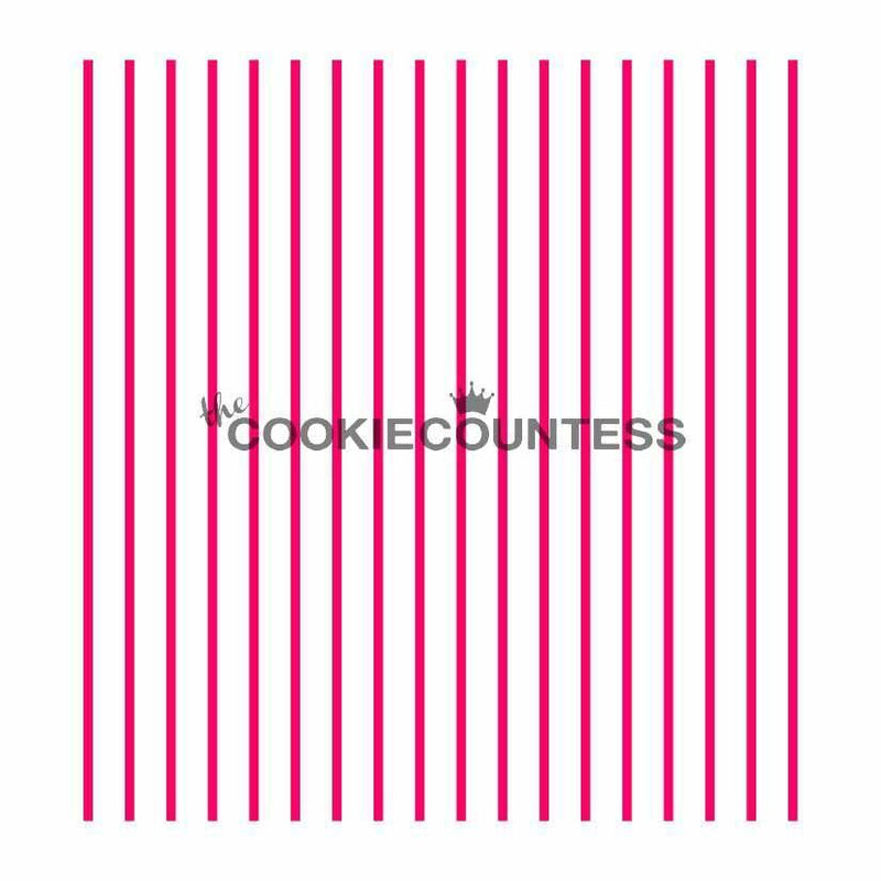 Pinstripes Stencil