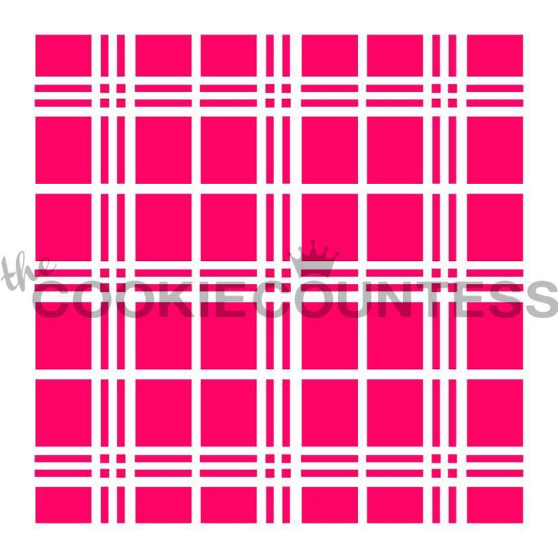 Plaid Stencil