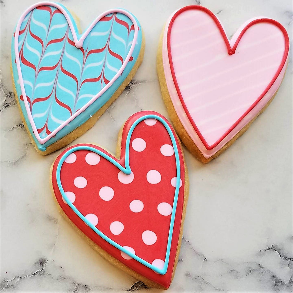 Heart Primitive Cookie Cutter – The Flour Box